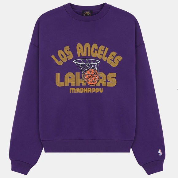 Madhappy Lakers Heritage Crewneck Small - Picture 1 of 1